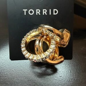 Torrid Gold Women's Ring Set with Silver Accents